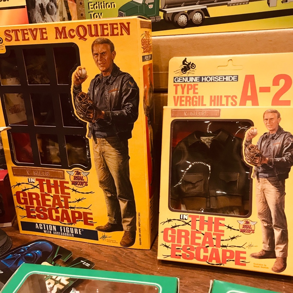 Limited edition Steve McQueen “Great Escape” GI Joe